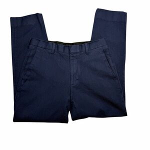 J. Crew Ludlow Slim Pants Mens 29x27 Blue Wool Blend Quality British Cloth